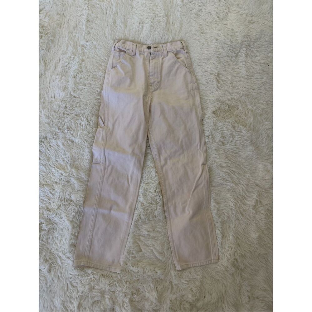 J. Galt size S cream cargo painter pants